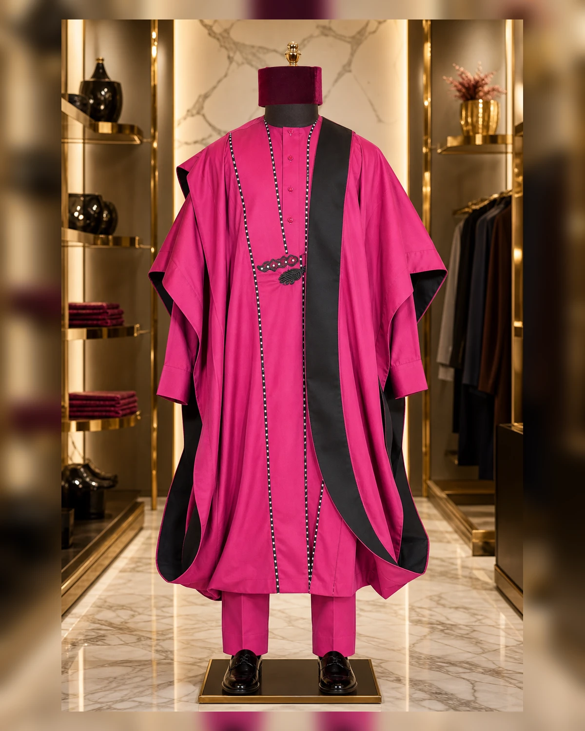 Afric life Agwada — fabric detail