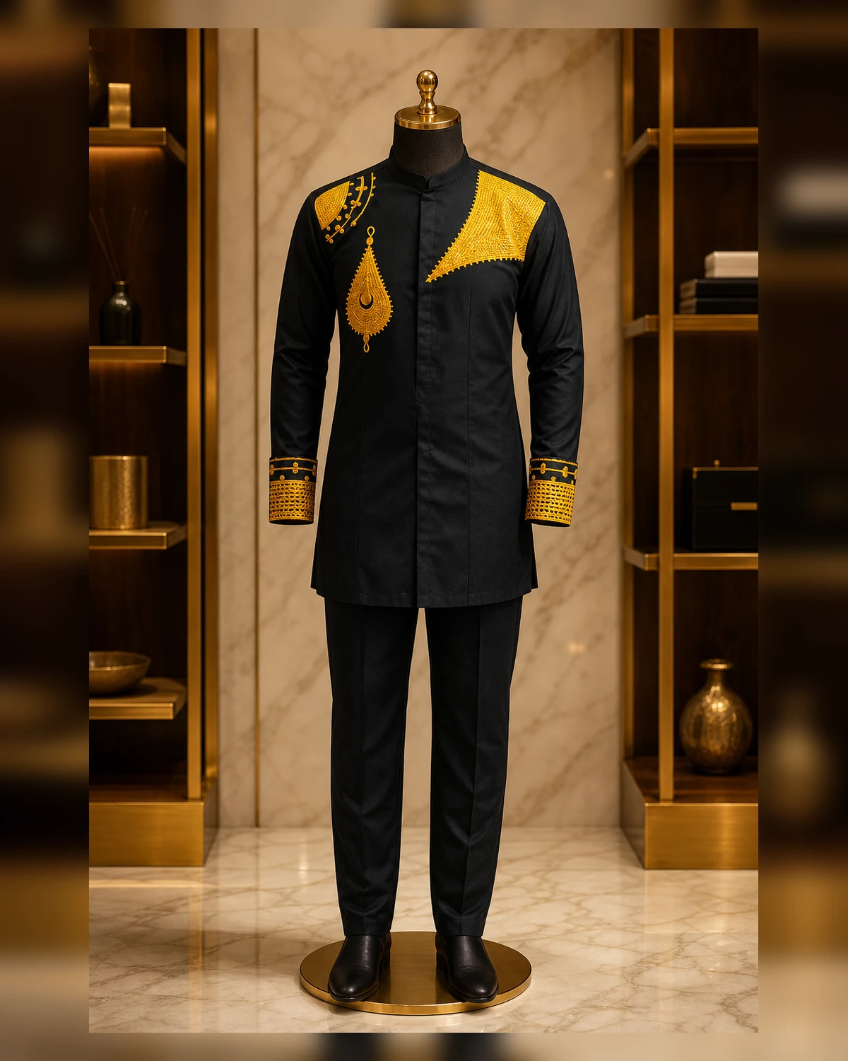 African Mens Clothing Top and bottom