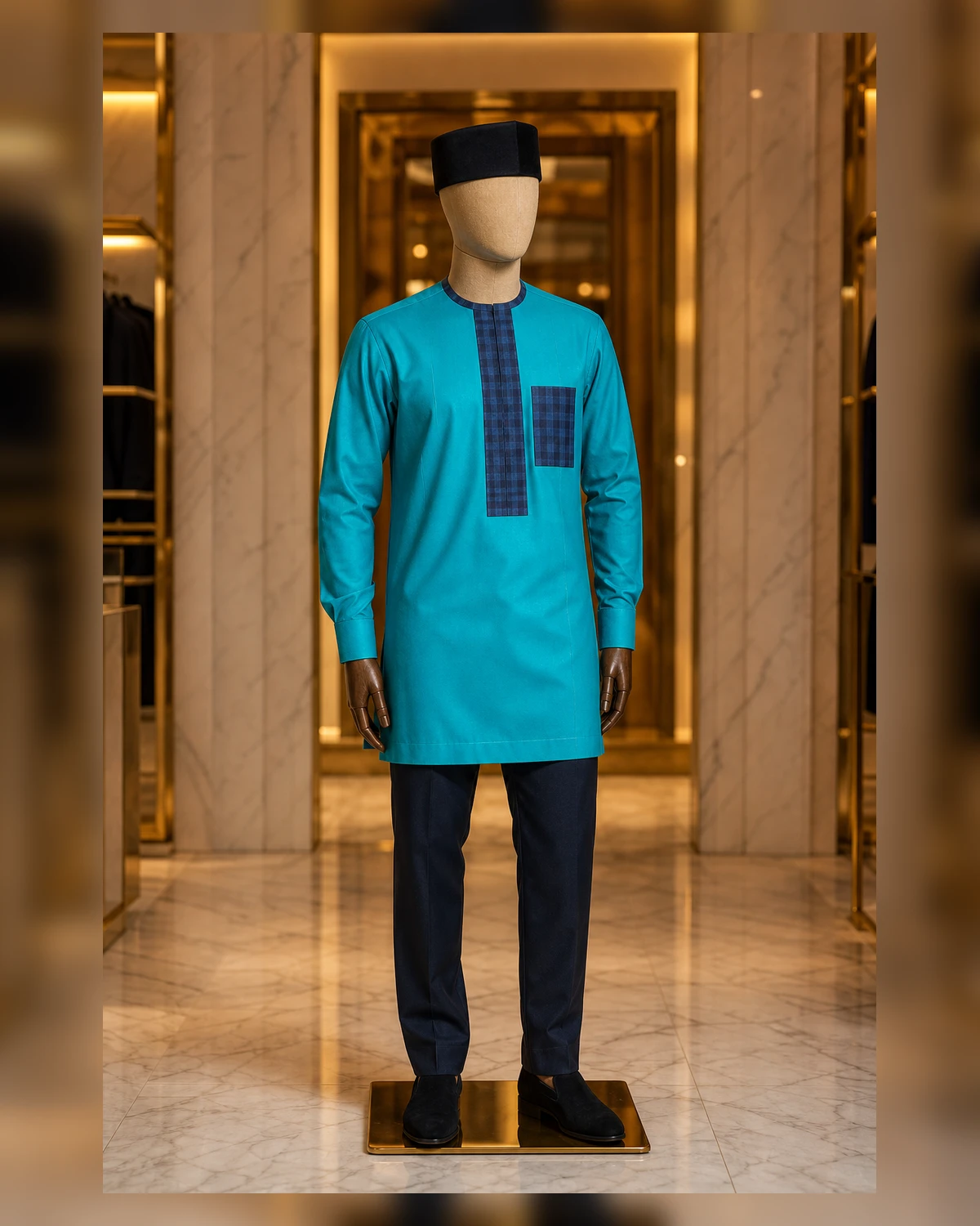 AFRICAN MENS CLOTHING TOPS — view 4