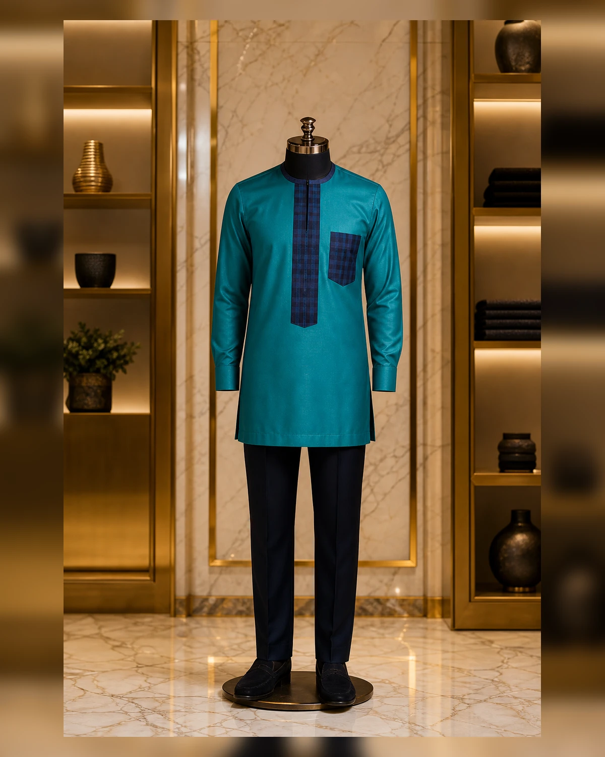 AFRICAN MENS CLOTHING TOPS — view 5