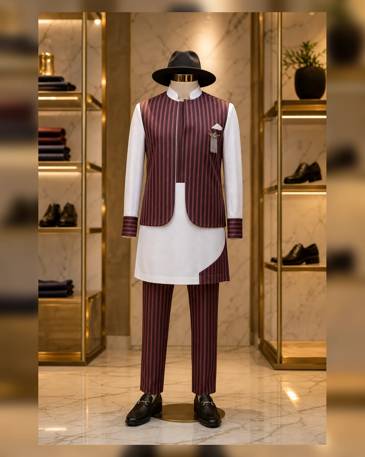 Ayeadio 3 Piece senator — styled