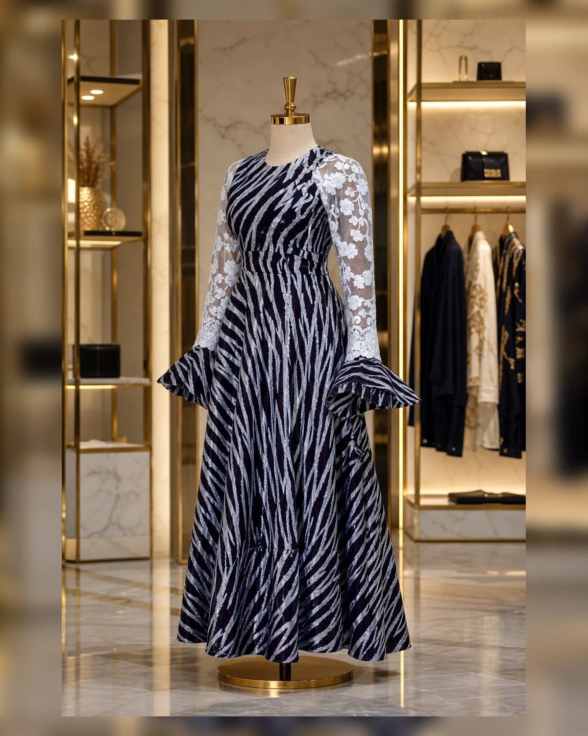 Ayeadio Bami Style Party dress — view 4