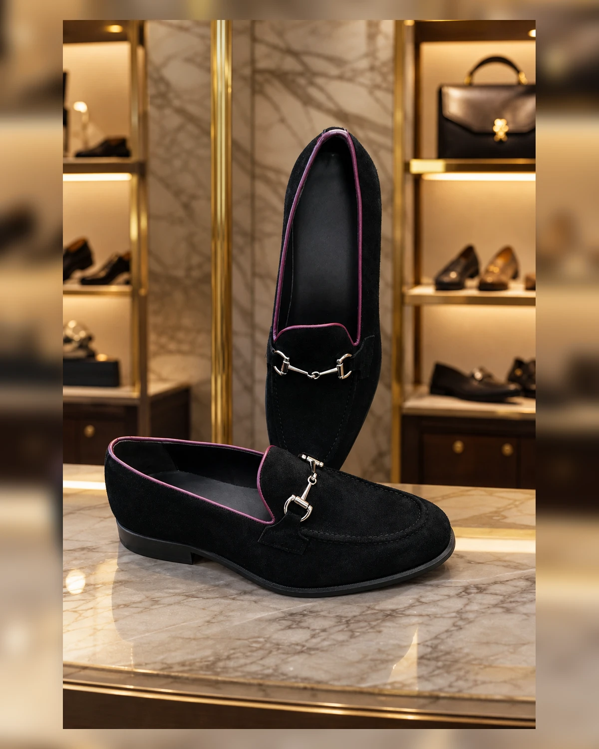 Ayeadio Black Loafers
