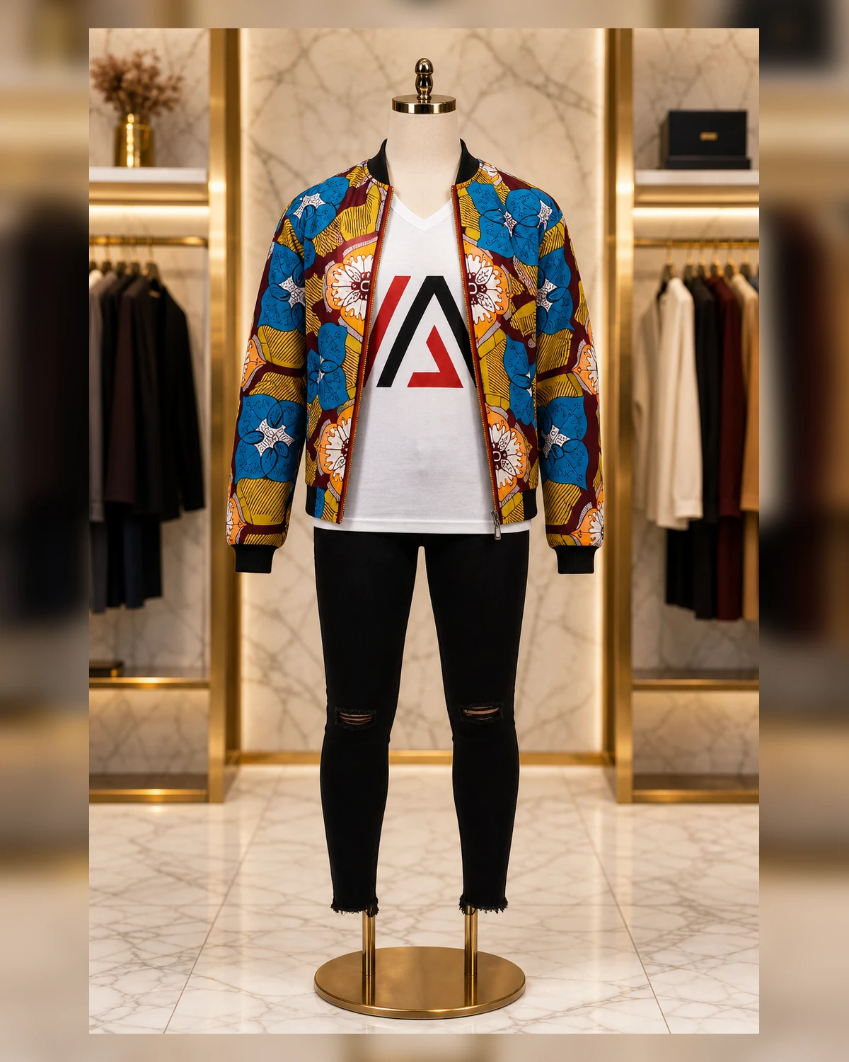 Ayeadio Casual Unisex Jacket — styled