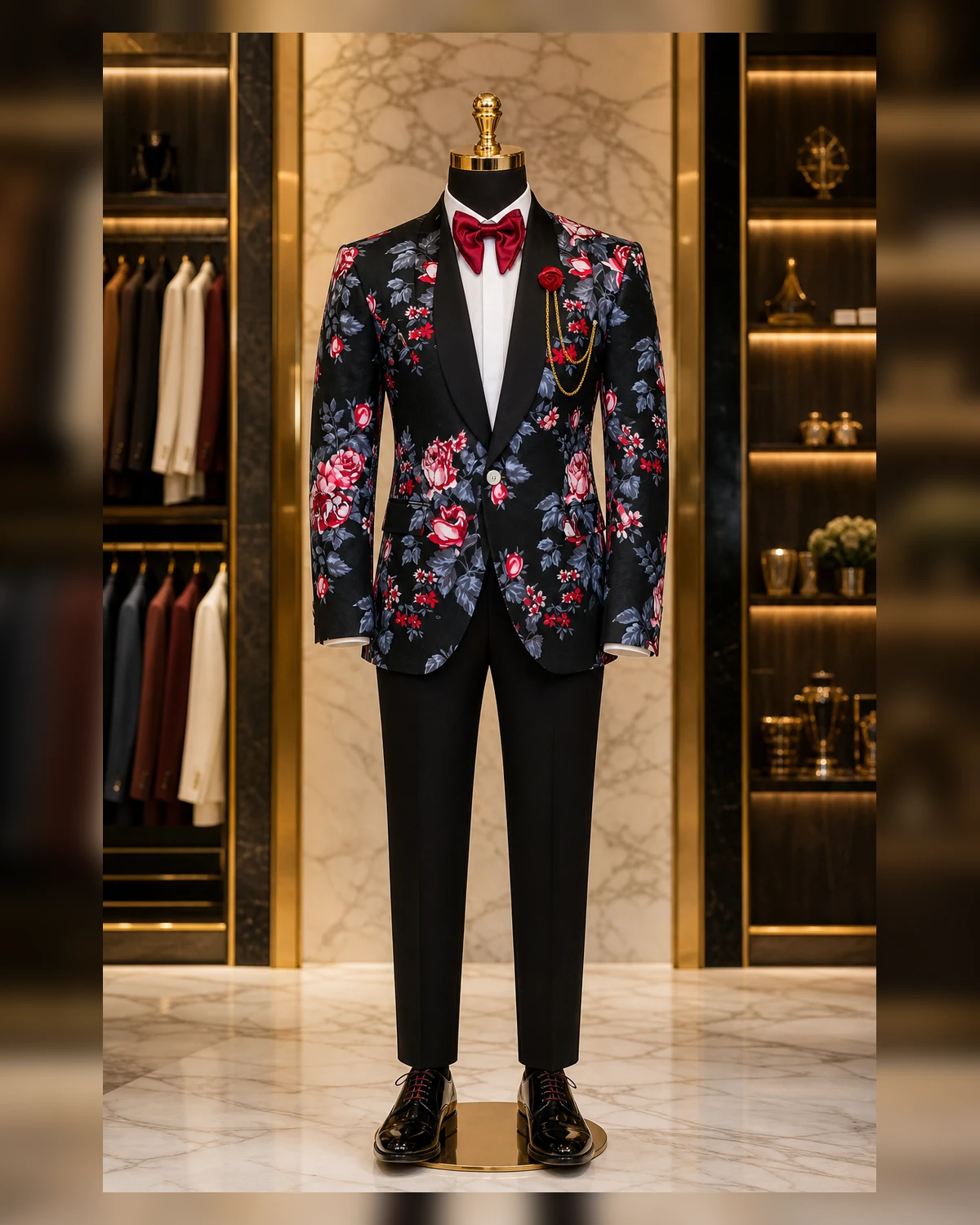 Ayeadio Fashion Boss Ankara Suit — view 5