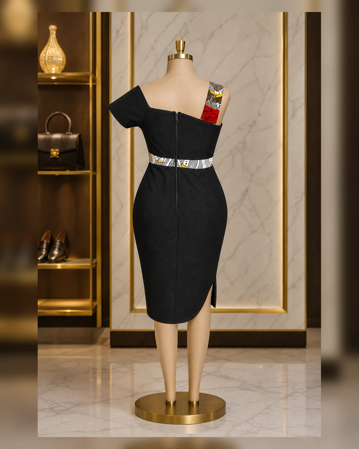 Ayeadio Fashion Bouquet Dress Short — view 6
