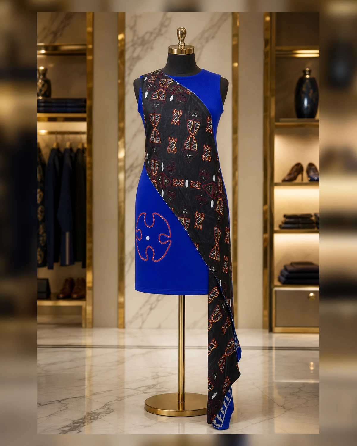 Ayeadio Fashion hand platted party dress — view 8