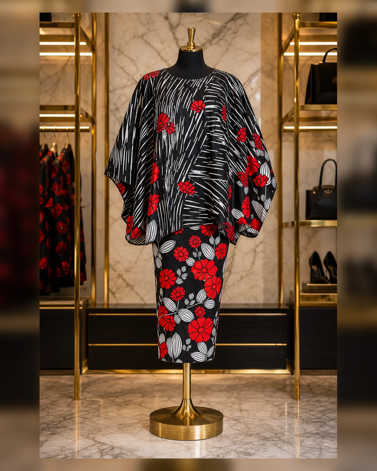 Ayeadio Flappy Jumpsuit — fabric detail