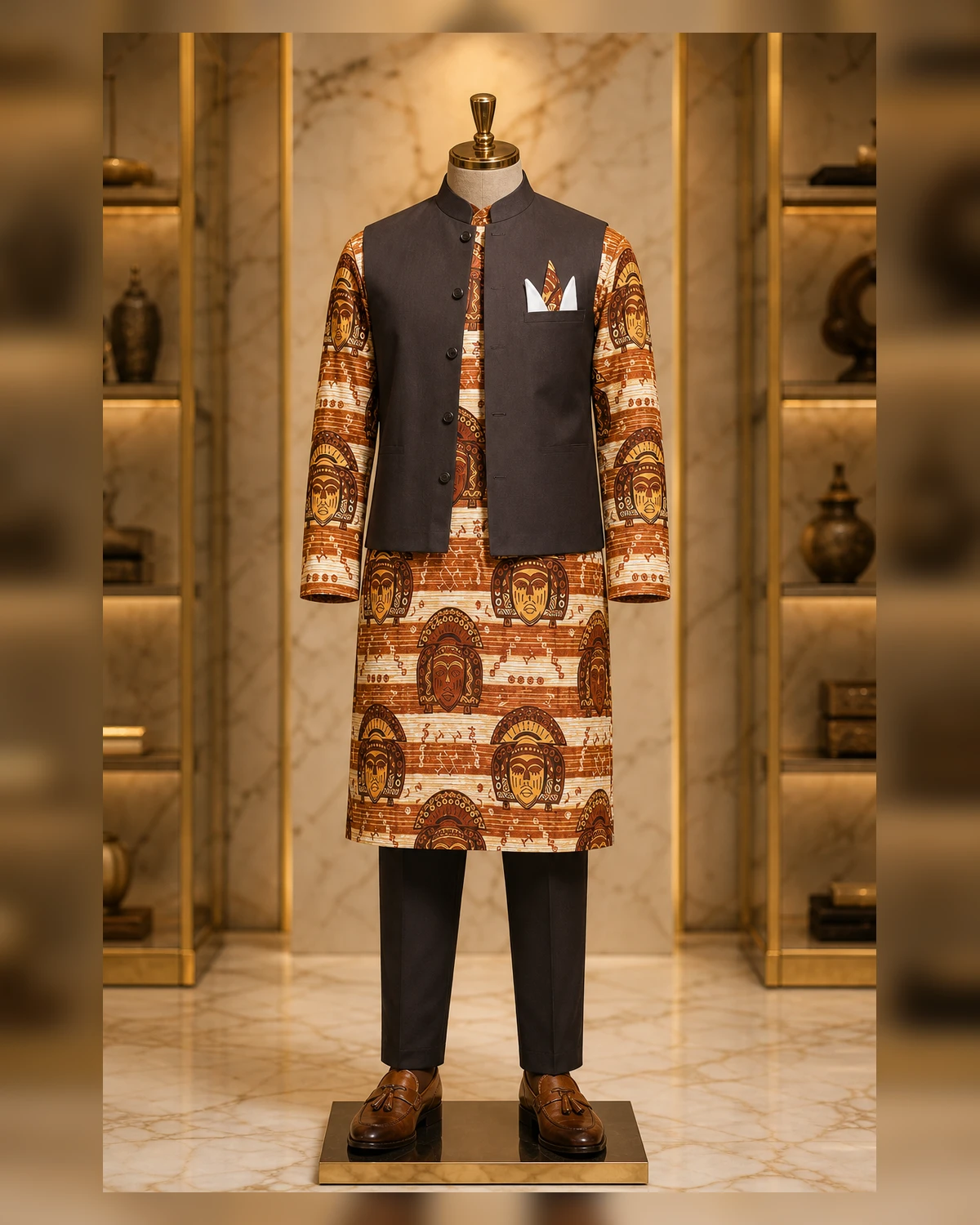 Ayeadio Indian Afriture Suit — styled