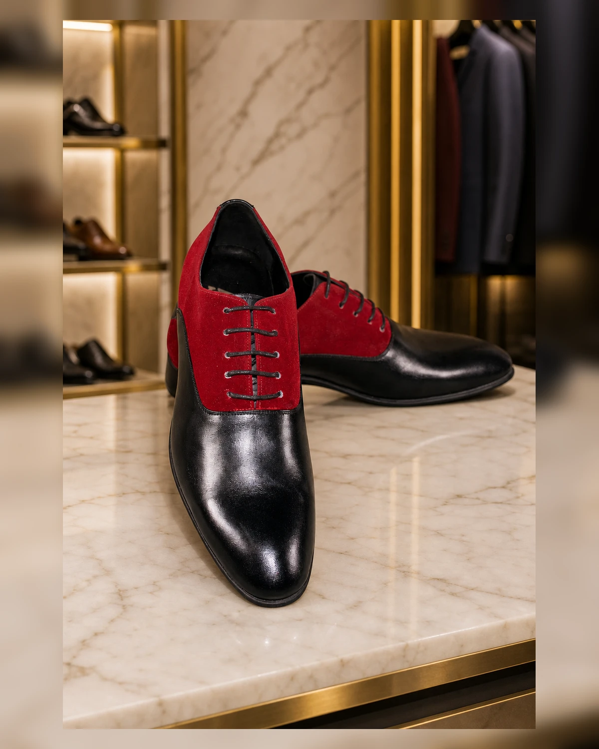 Ayeadio Italian Velvet Shoes