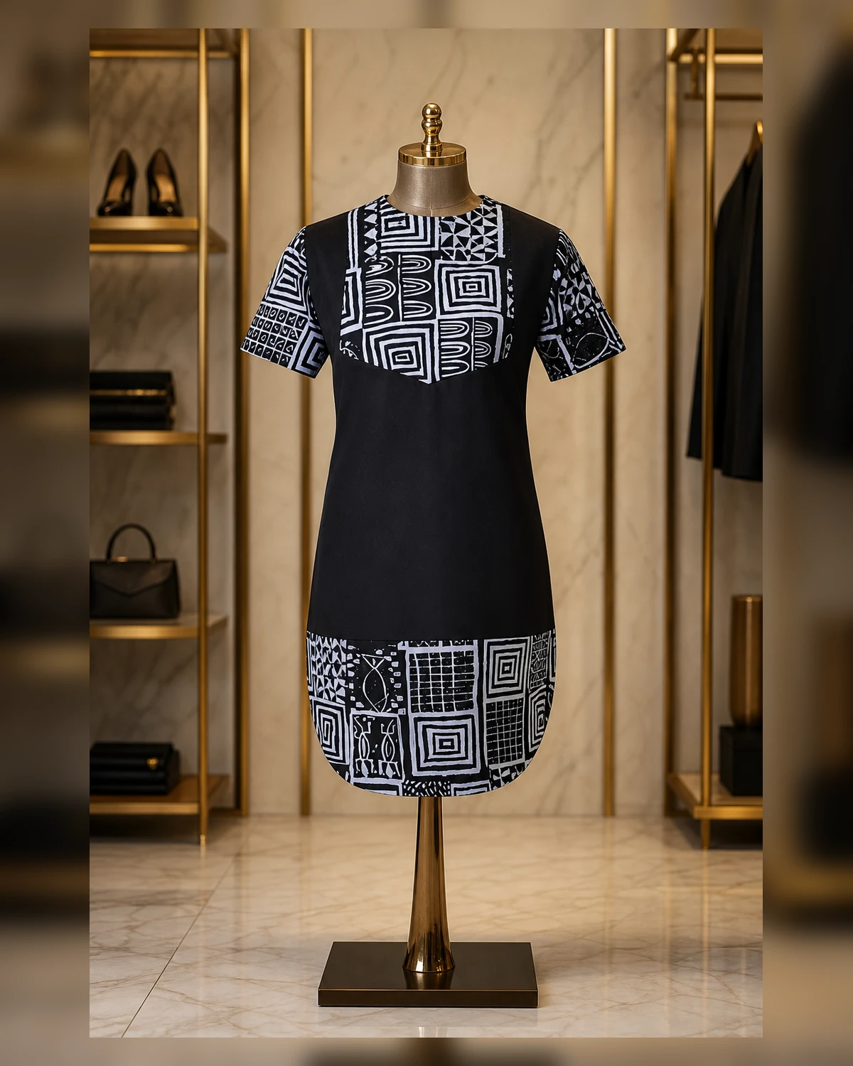 Ayeadio mini Bami dress