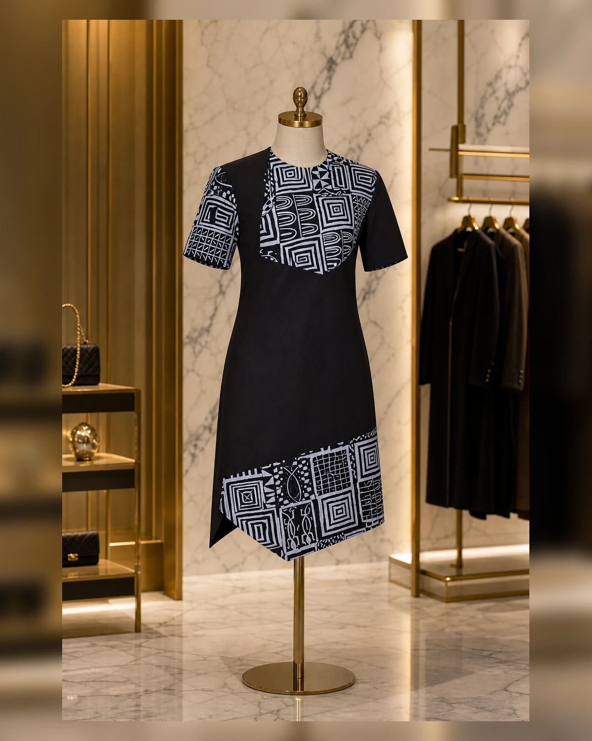 Ayeadio mini Bami dress — styled
