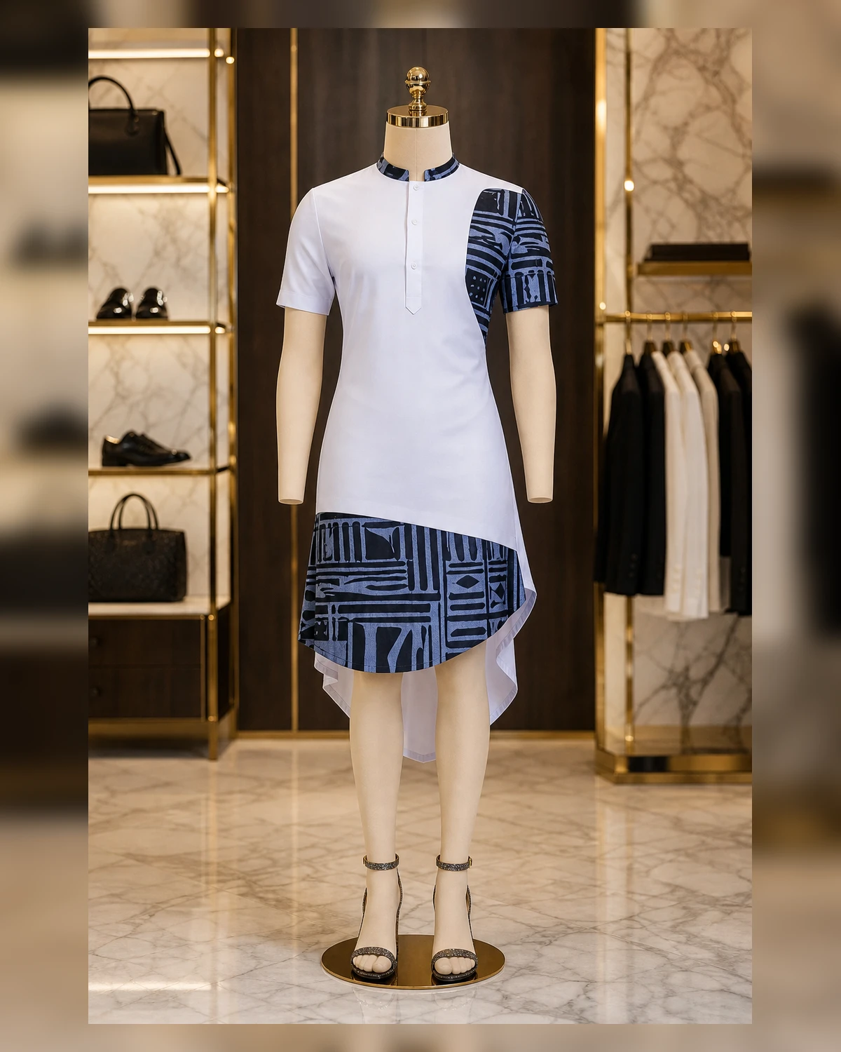 Ayeadio mini Bami dress — view 8