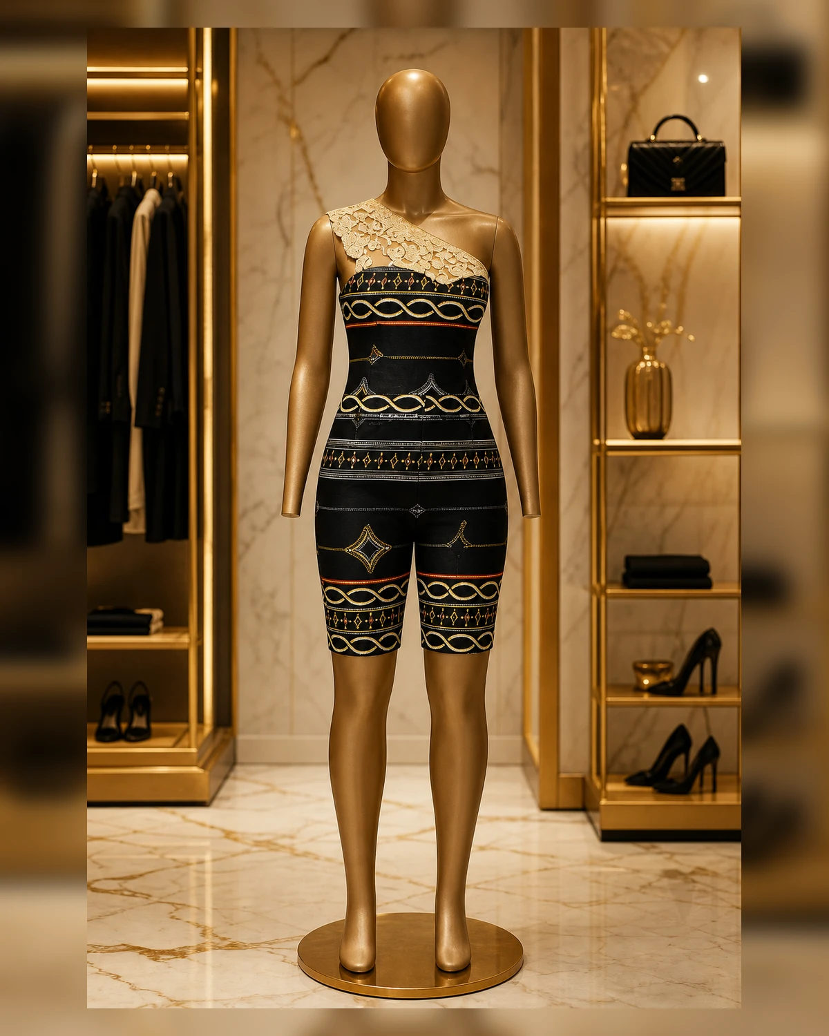 Ayeadio One Shoulder jumpsuit — view 4