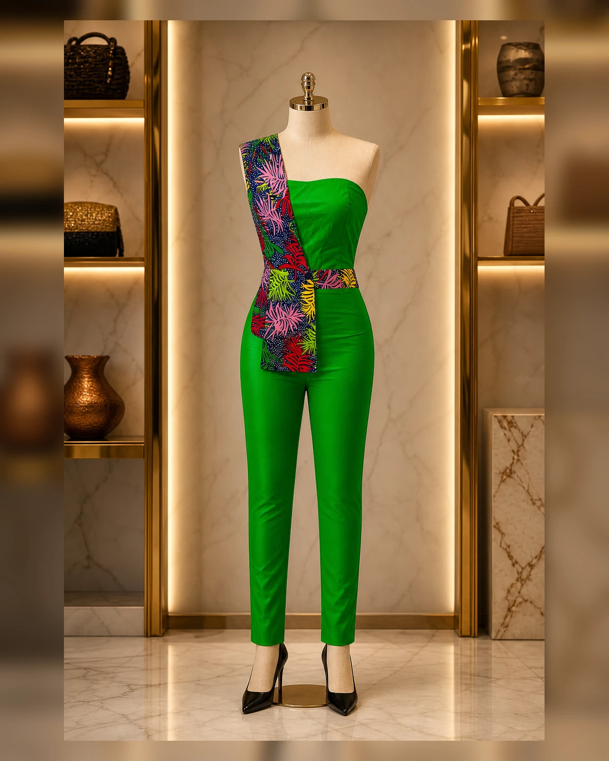 Ayeadio One sided jumpsuit — styled