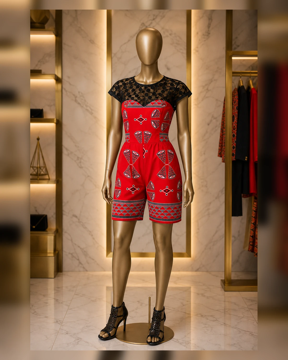 Ayeadio Shoulder jumpsuit — styled