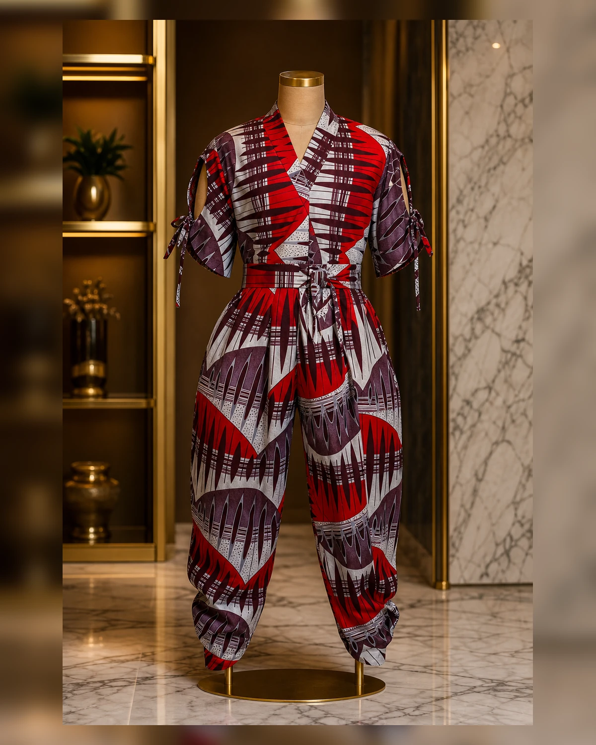 Ayeadio signature jumpsuit — styled