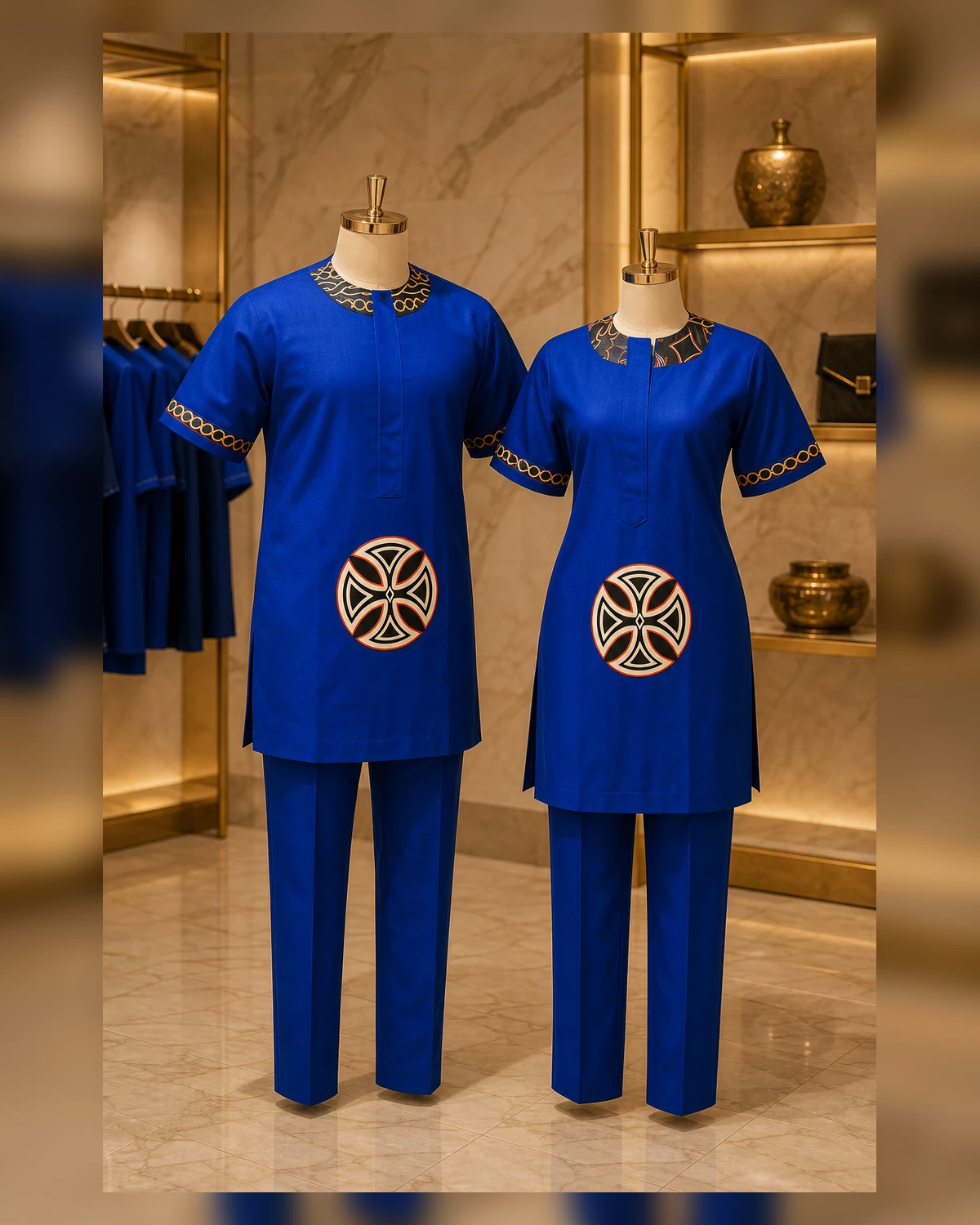 Bamenda afriture — fabric detail
