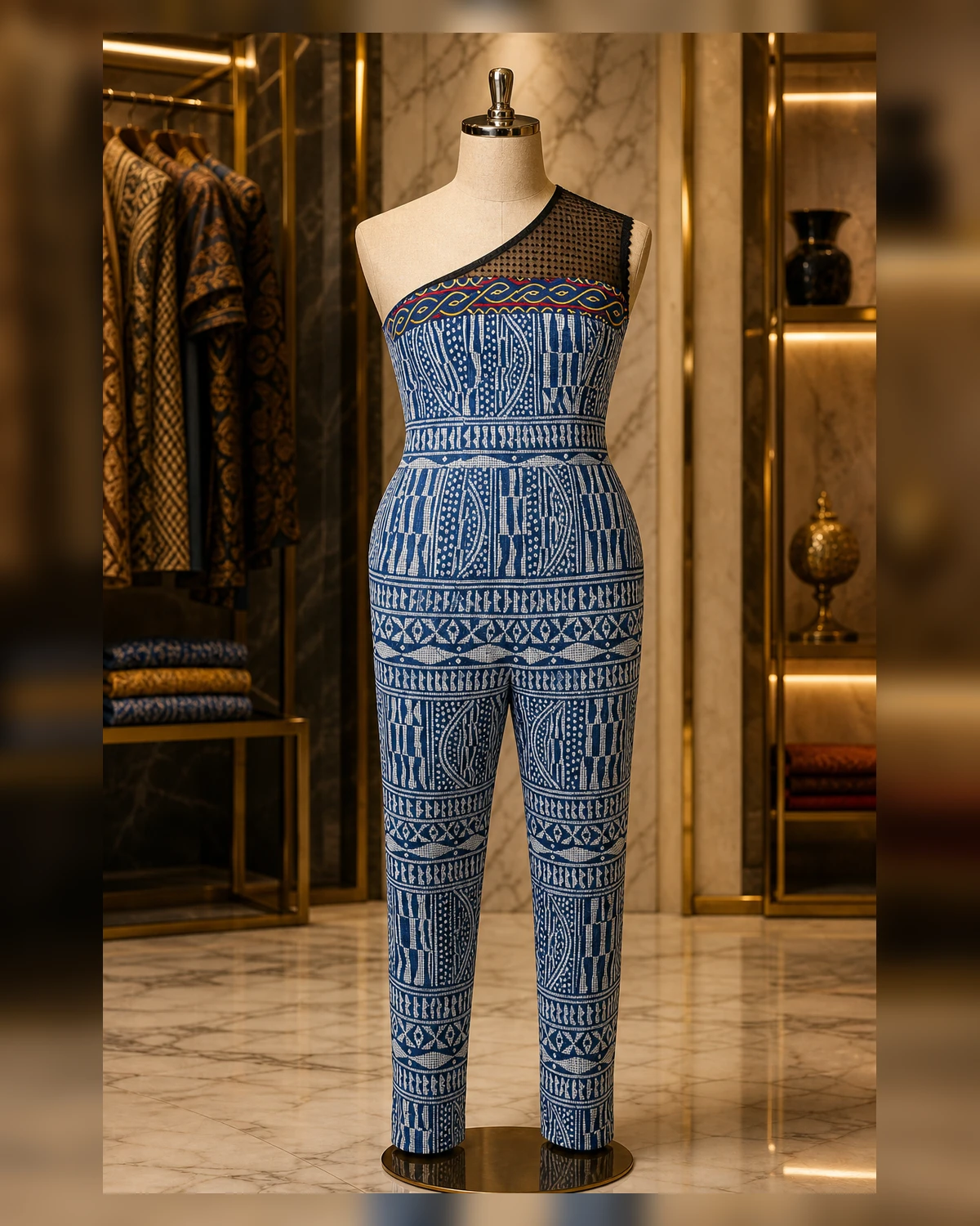 Bami one Shoulder Junpsuit