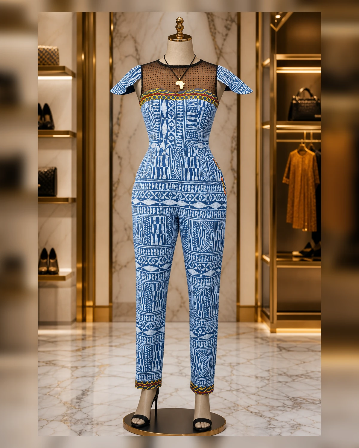 Bami Shoulder Junpsuit