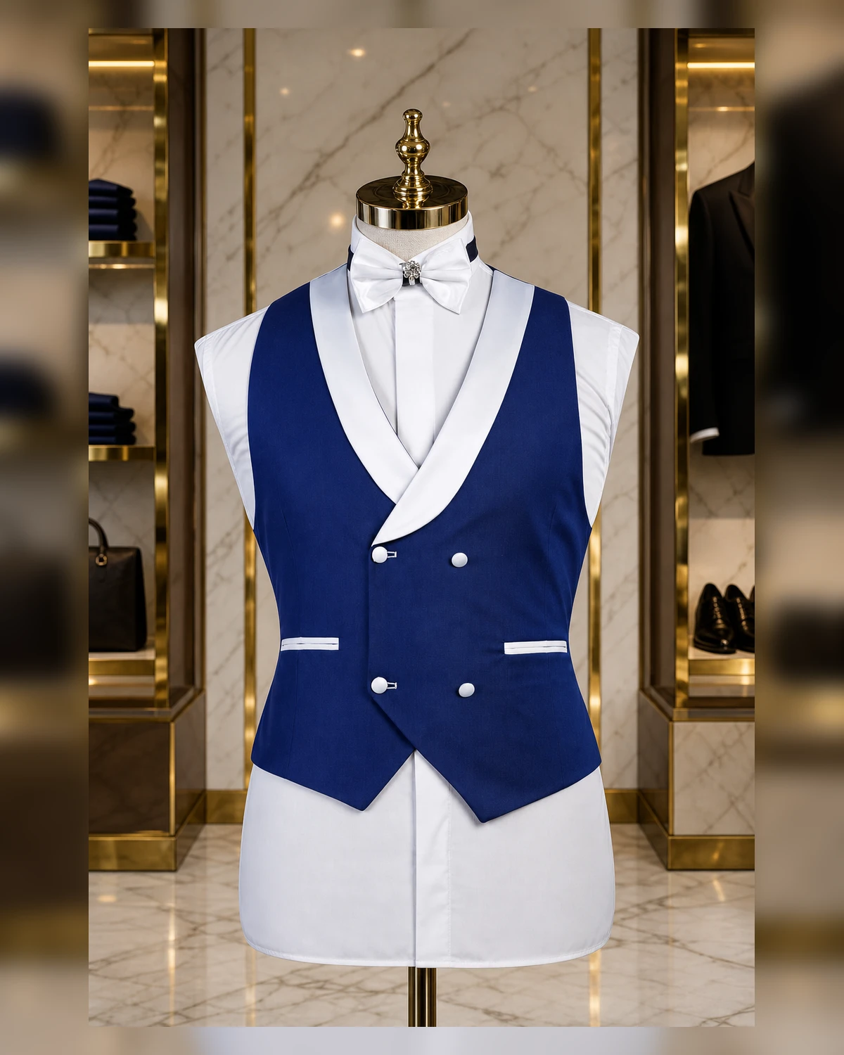 Breasted Fashion Vest