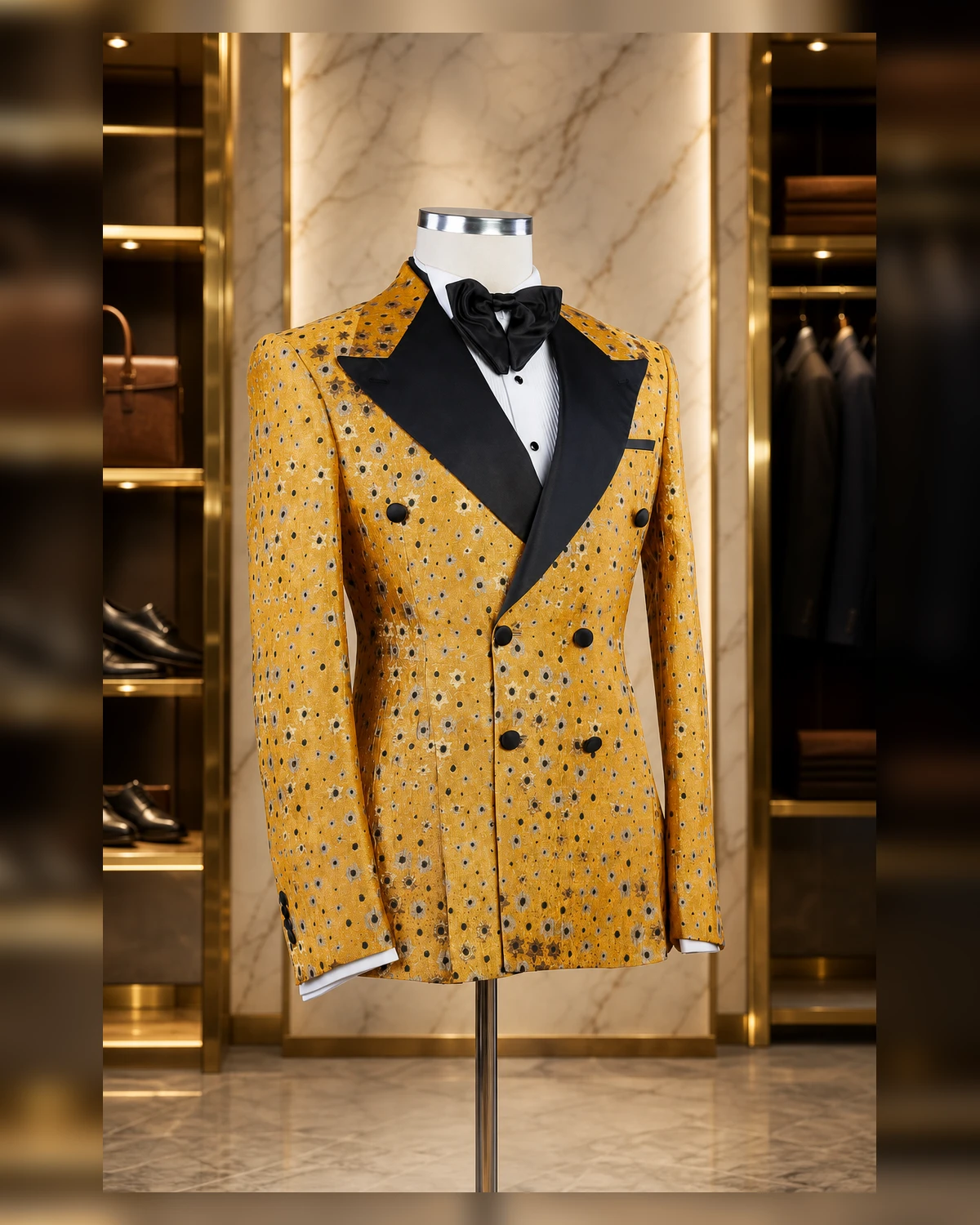 Breasted Slim fit suit — styled