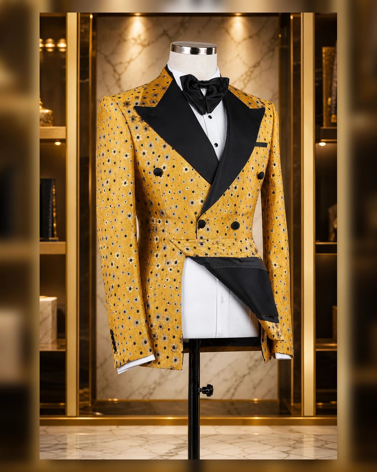 Breasted Slim fit suit — view 4