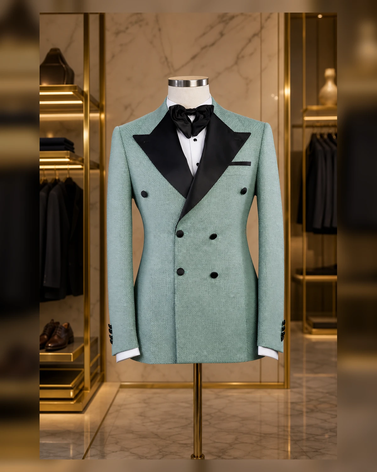 Breasted Slim fit suit — view 5