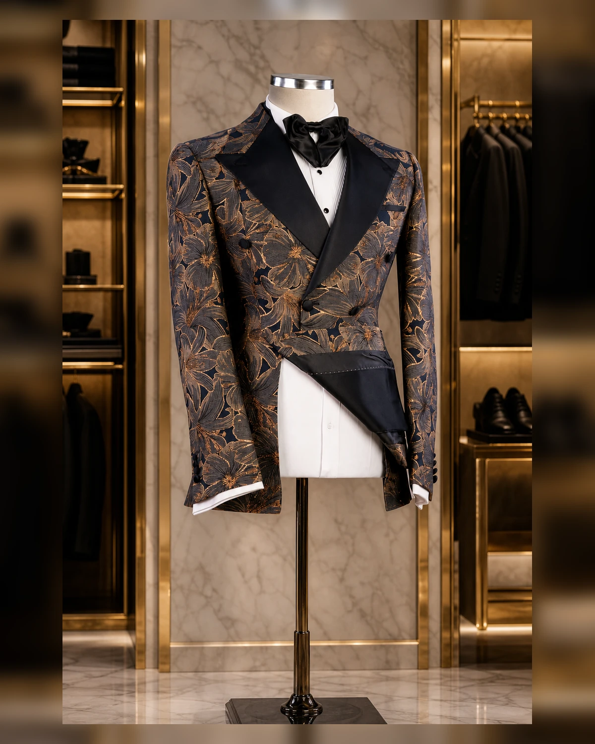 Breasted Slim fit suit — view 7