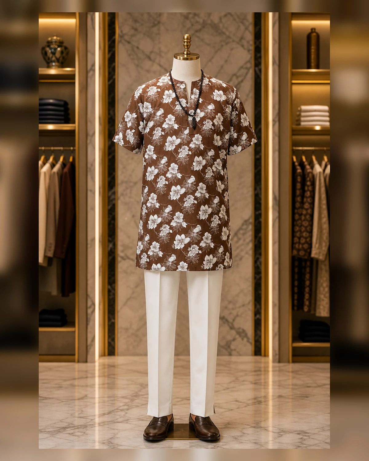 Casual Senator — fabric detail