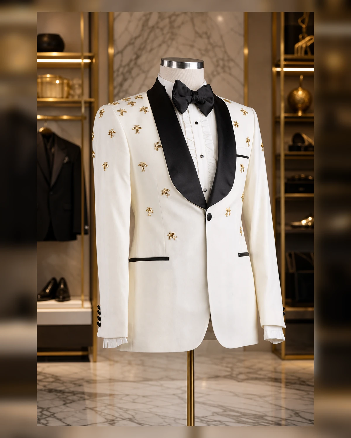 Classy italian Slim fit suit — view 4