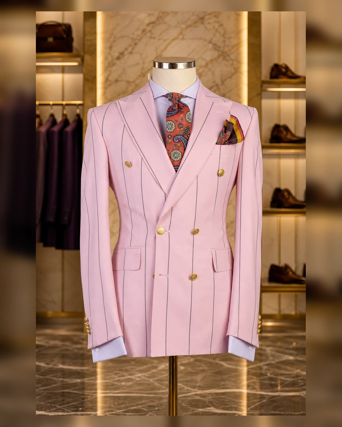 Double breasted suits — styled