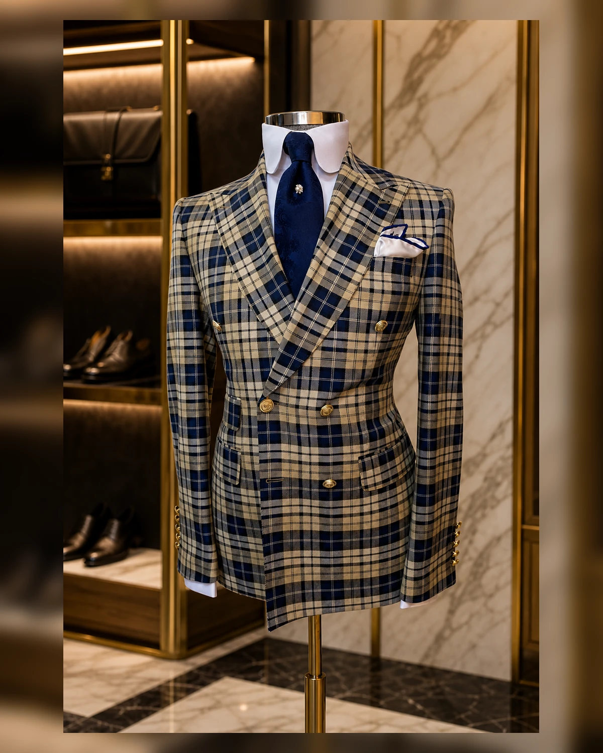 Double breasted Wool suits — styled