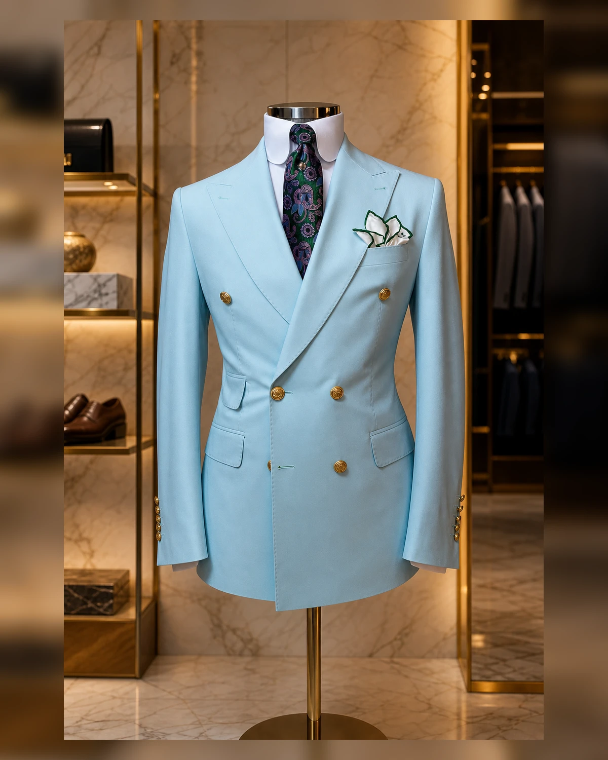Double breasted Wool suits — view 4