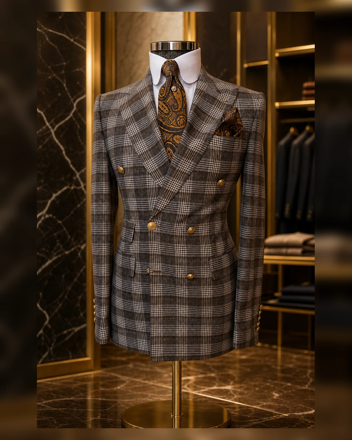 Double breasted Wool suits — view 5