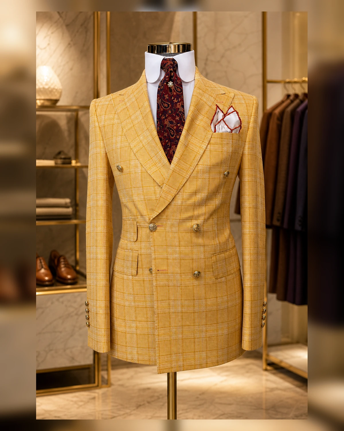 Double breasted Wool suits — view 8