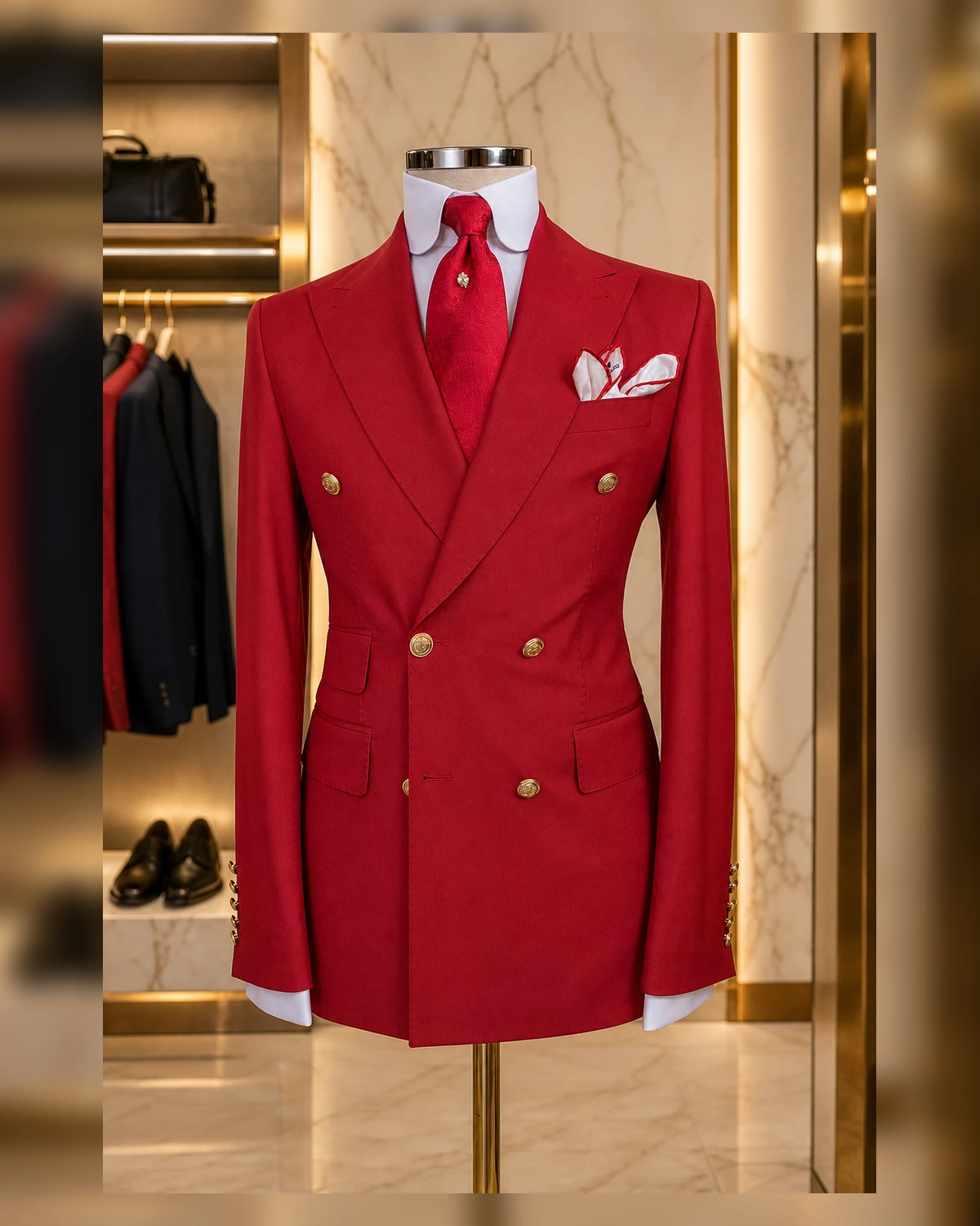 Double breasted Wool suits — view 9