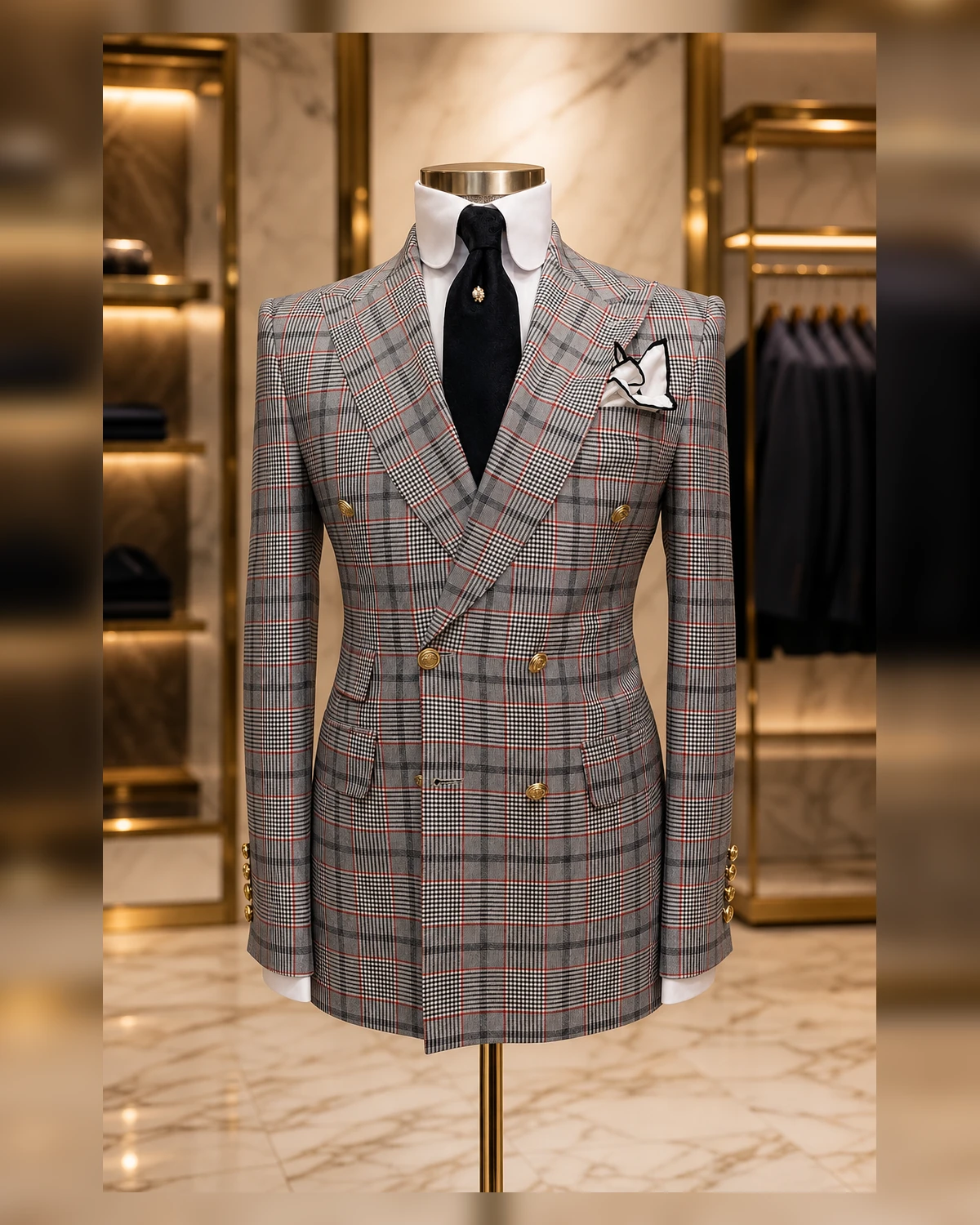 Double breasted Wool suits — view 12